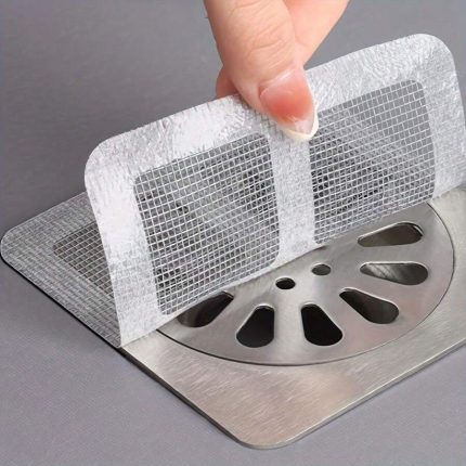 10 Piece Multifunctional Net Sticker Drainer Net For Bathroom - Kitchen Etc | Window Screen Repair Patches For Door Window